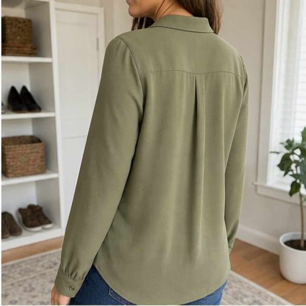 Olive Cami Blouse - Picture 3 of 6